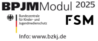 Logo Bundesprüfstelle jugendgefährdender Medien