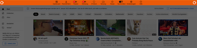 youtube statusbar