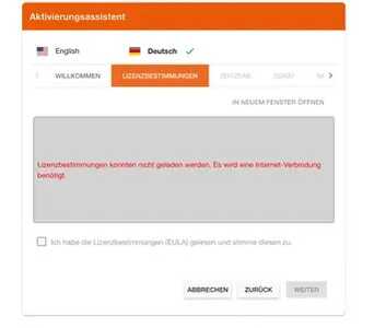 Aktivierungsassistent