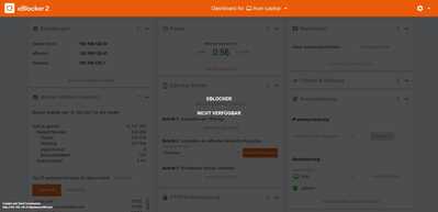 Screenshot of eBlocker Dashboard